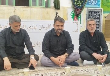 بازدید دبیر ستاد اربعین بنیاد کرامت رضوی آستان قدس از مواکب سریش آباد 