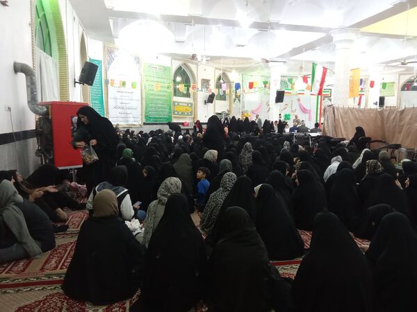 جشن نیمه شعبان در مسجد جامع شهر کندر