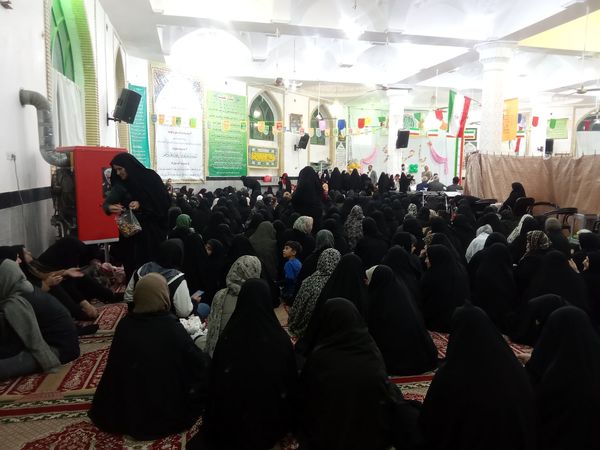 جشن نیمه شعبان در مسجد جامع شهر کندر