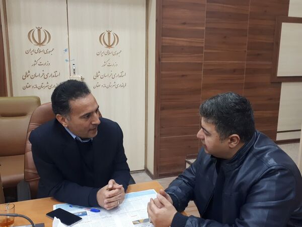 ملاقات مردمی و دیدار چهره به چهره سرپرست فرمانداری شهرستان سملقان با مردم
