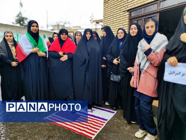 خروش انقلابی مردم شهرستان خداآفرین 