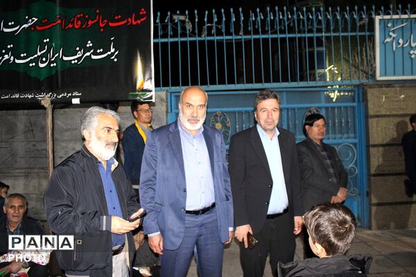 حضور پرشور مردم و فرهنگیان چهاردانگه در مراسم شهادت امام جعفر صادق (ع)