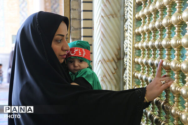 همایش شیرخوارگان حسینی در حرم حضرت معصومه(س)