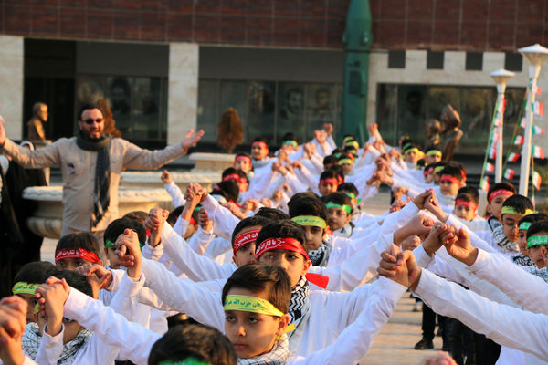آماده سازی و اجرای دو سرود جدید «ماه جمکران» و «لشکر عمارها» در قم