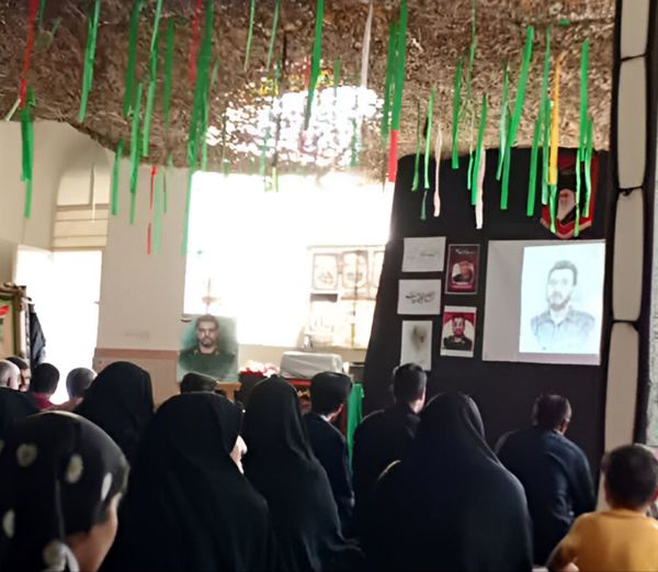 یادواره شهدای جنگ دوازده روزه در ده‌محسن