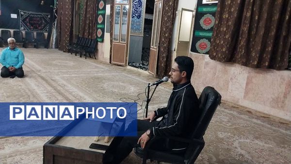 مراسم معنوی انس با قرآن یادواره شهدای فدافن 