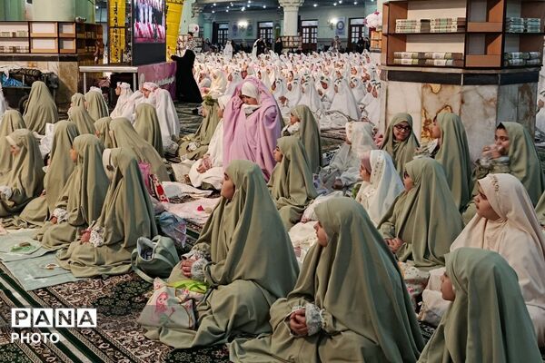جشن بندگی دختران ناحیه دو شهرری 