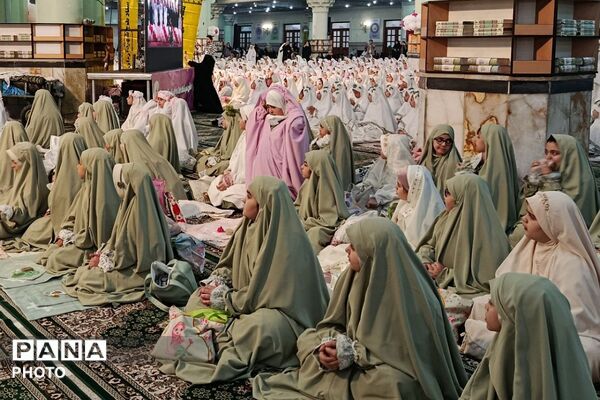 جشن بندگی دختران ناحیه دو شهرری 
