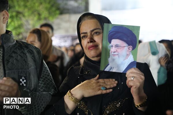  ادای احترام به ارتحال رهبر معظم انقلاب