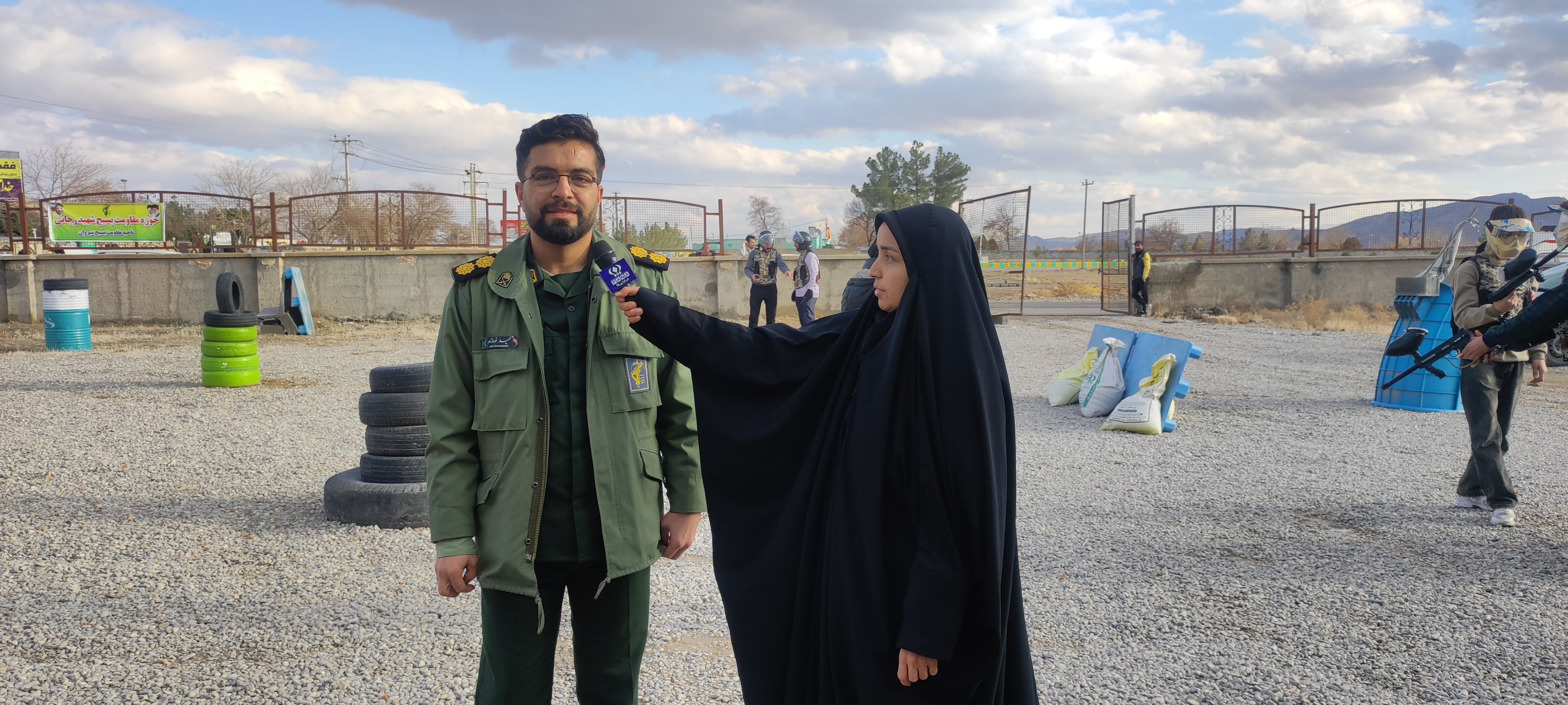 برگزاری اولین دوره مسابقات کمیته پینت بال جام اقتدار و اتحاد هیات ورزش‌های همگانی شهرستان شیروان