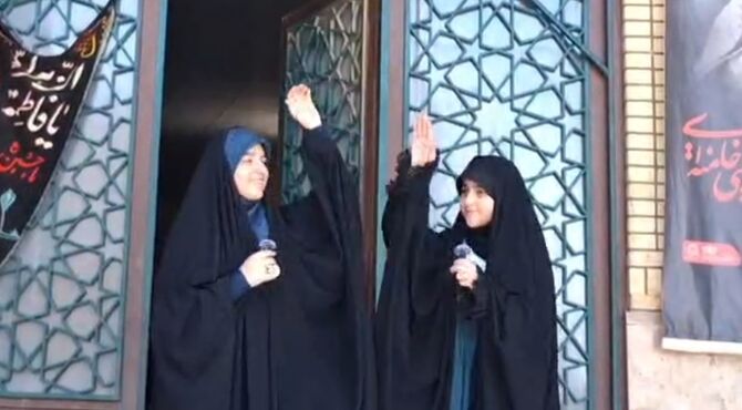 حضور شادمانه نوجوانان در مسجد چهارده معصوم(ع) قم