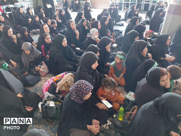 ادامه مسیر کربلا با شیرخوارگان حسینی