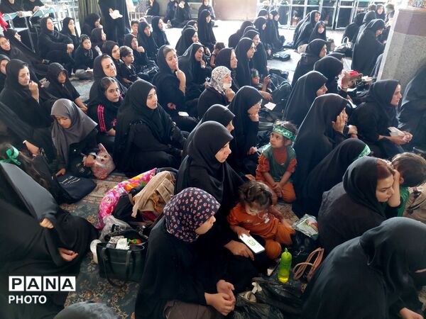 ادامه مسیر کربلا با شیرخوارگان حسینی
