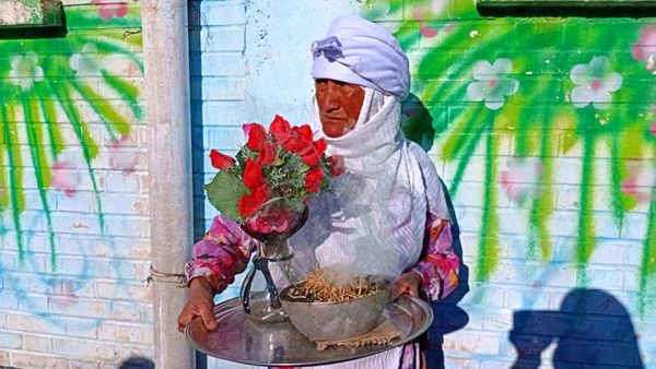 جشن باشکوه چله خرد در روستای عارف آباد کاشمر