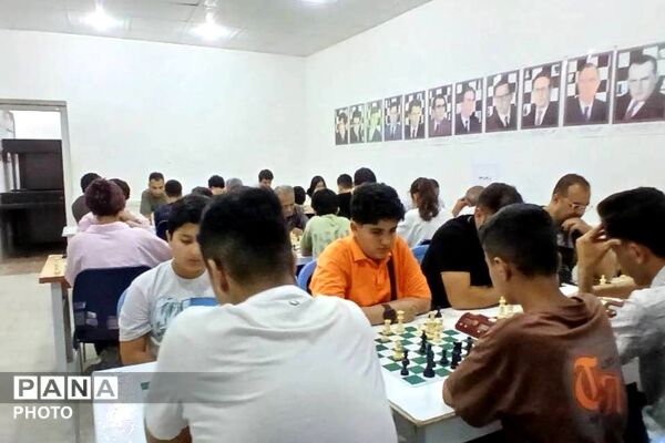 مسابقات شطرنج «جام بهار» با حضور ۱۱۵ ورزشکار در کازرون