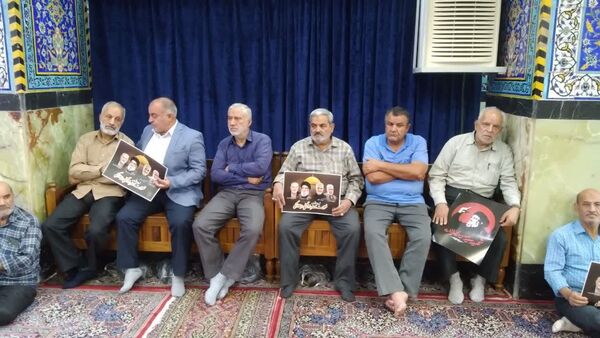 مراسم بزرگداشت شهید سید حسن نصرالله در یزد
