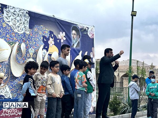 جشن دهه کرامت در شهرک ینگی امام ساوجبلاغ 