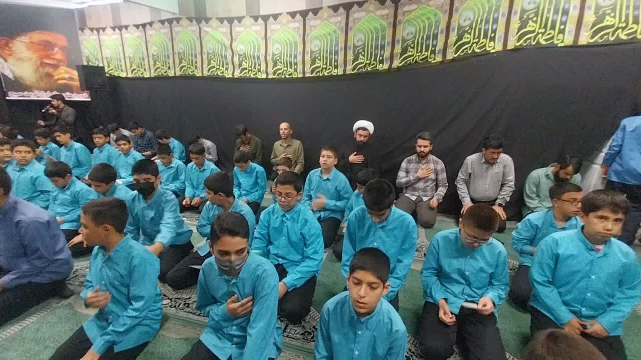 نوای فاطمی در دبیرستان شهید بابایی