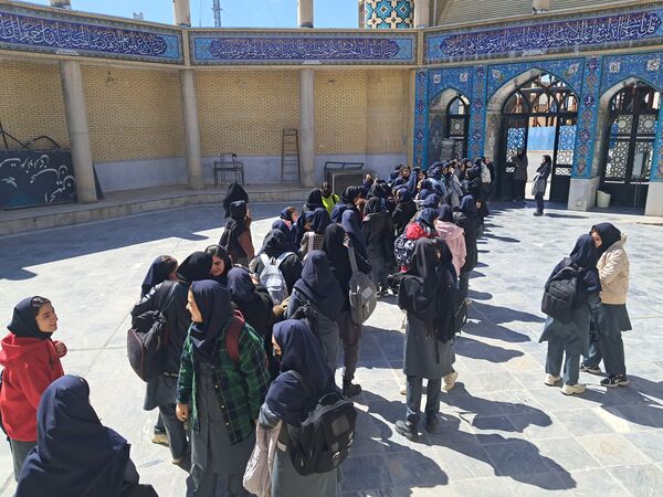 برپایی مراسم جز خوانی در مسجد امام علی (ع)