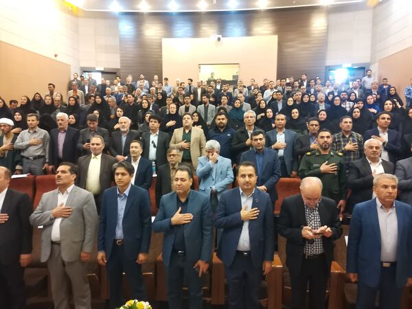 آیین تکریم و معارفه سرپرست آموزش و پرورش شهرستان بجنورد 