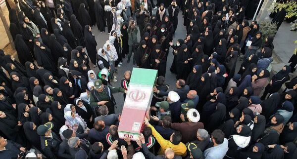 تشییع  پیکر مطهر شهید خوشنام در شهرستان خلیل آباد 