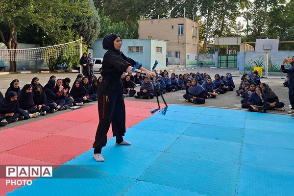 افتتاحیه المپیاد ورزشی درون مدرسه‌ای در آموزشگاه ۱۳ آبان ملارد