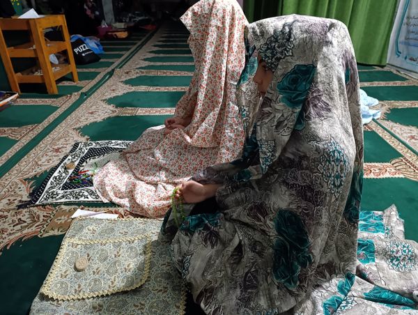 اعتکاف دانش‌آموزی در شهرستان سملقان 