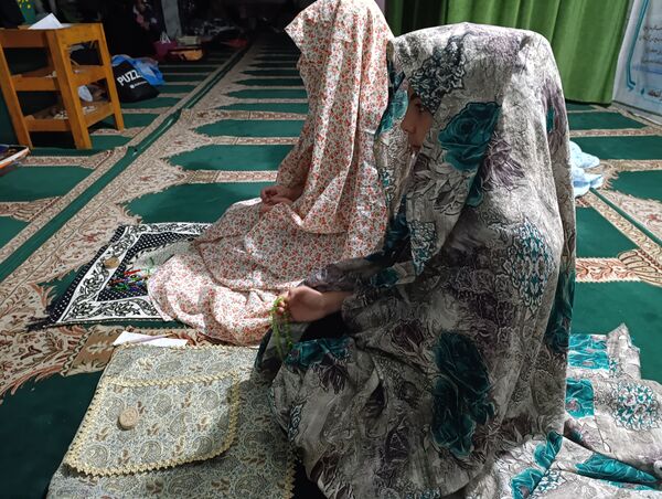اعتکاف دانش‌آموزی در شهرستان سملقان 