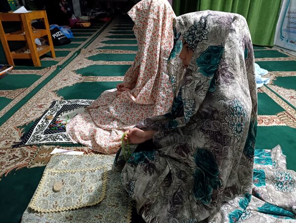 اعتکاف دانش‌آموزی در شهرستان سملقان 