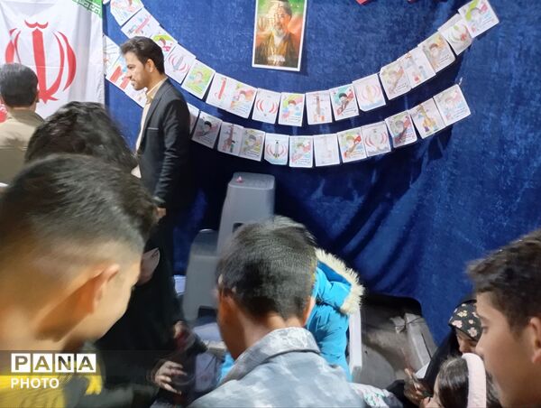 گذری بر مواکب برپا شده در حسینیه امام خمینی (ره)نیشابور 