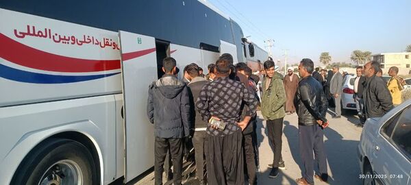 اعزام ۷۷ دانش‌آموز پسر فاریابی به مناطق عملیاتی جنوب کشور