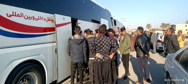 اعزام ۷۷ دانش‌آموز پسر فاریابی به مناطق عملیاتی جنوب کشور