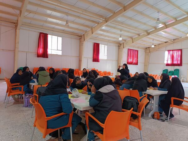 اردوی تمشک در شهرستان سربیشه 