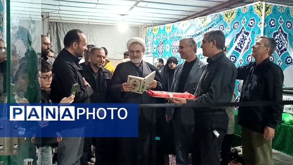 افتتاح نمایشگاه اندیشکده ندبه در هیات مهدیون کرج شاهین ویلا