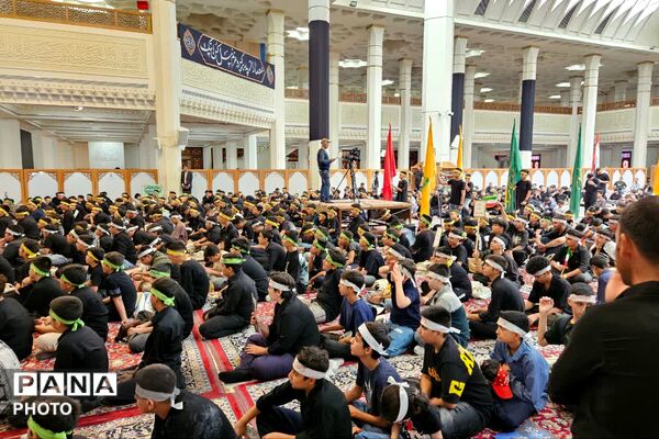 نوجوانان عاشورایی در حرم شاهچراغ(ع) - 3