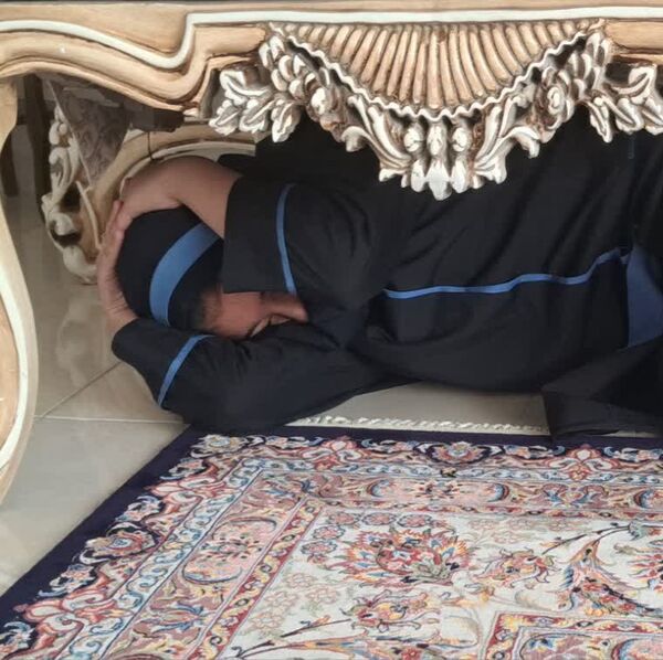 به صدا درآمدن آژیر مانور زلزله در کلاس‌های مجازی دبیرستان شهید همت