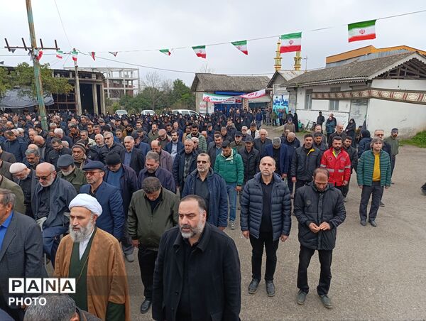 مراسم تشییع پیکر سردار سرتیپ شهید حاج کمیل مطیع دوست