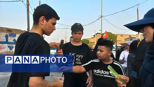 خروش کاروان پیاده‌روی یکصدهزار نفری «مشایه اهواز» 