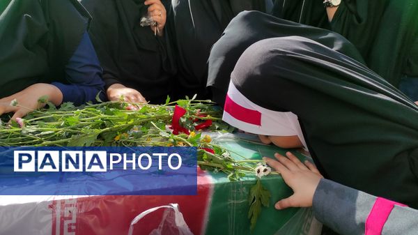 پیکر شهید دفاع مقدس پس از چهل و دو سال به شهر خود بازگشت