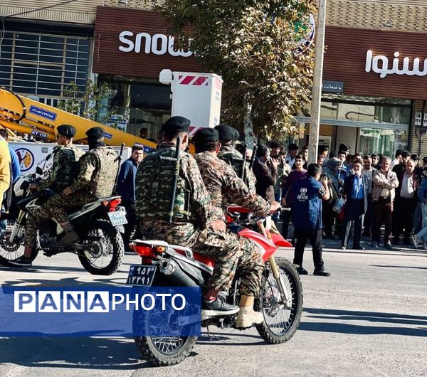 راهپیمایی روز ۱۳ آبان در شهرستان سملقان