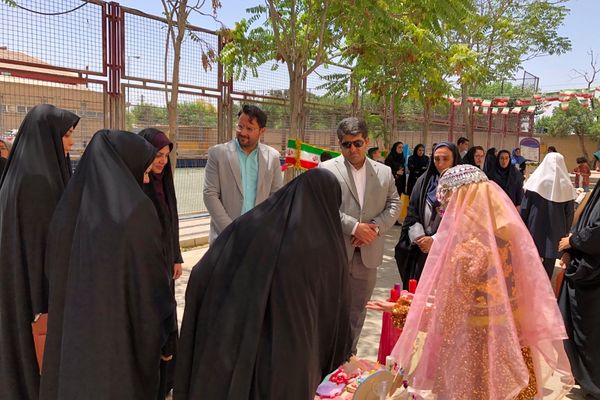 اختتامیه طرح ها و برنامه‌های معاونت آموزش ابتدایی در سالن فدک ناحیه دو شهرری 
