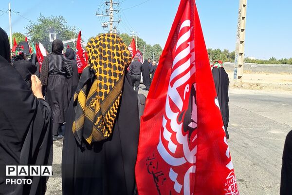 راهپیمایی جاماندگان اربعین در شهریار