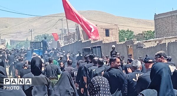 مراسم عاشورای حسینی در روستای گرجائی
