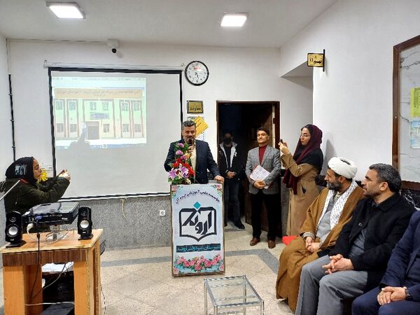 افتتاح مدرسه غیردولتی آروند شیروان