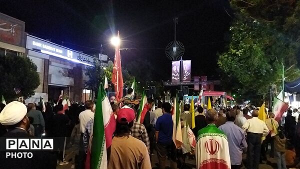 نود و نهمین شب از اجتماعات مردمی نیشابور 