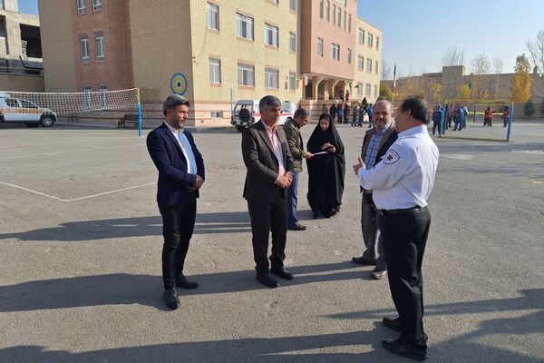 مانور سراسری زلزله و ایمنی در پردیس