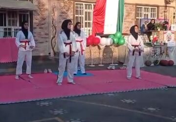 المپیاد ورزشی درون مدرسه ای  در آموزشگاه معلم ناحیه ۱ شیراز 
