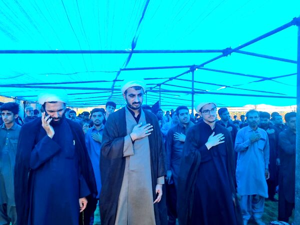 مراسم عاشورای حسینی در شهرستان قلعه‌گنج