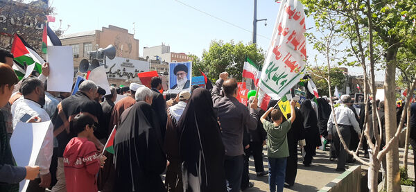 جلوه هایی از راهپیمایی روز جهانی قدس در قم