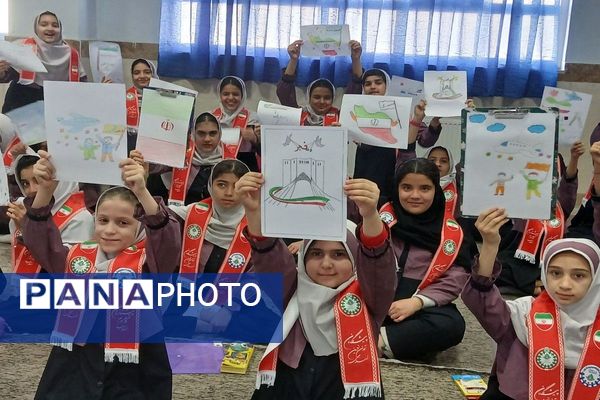 شور ۲۲ بهمن در مدارس رباط‌کریم